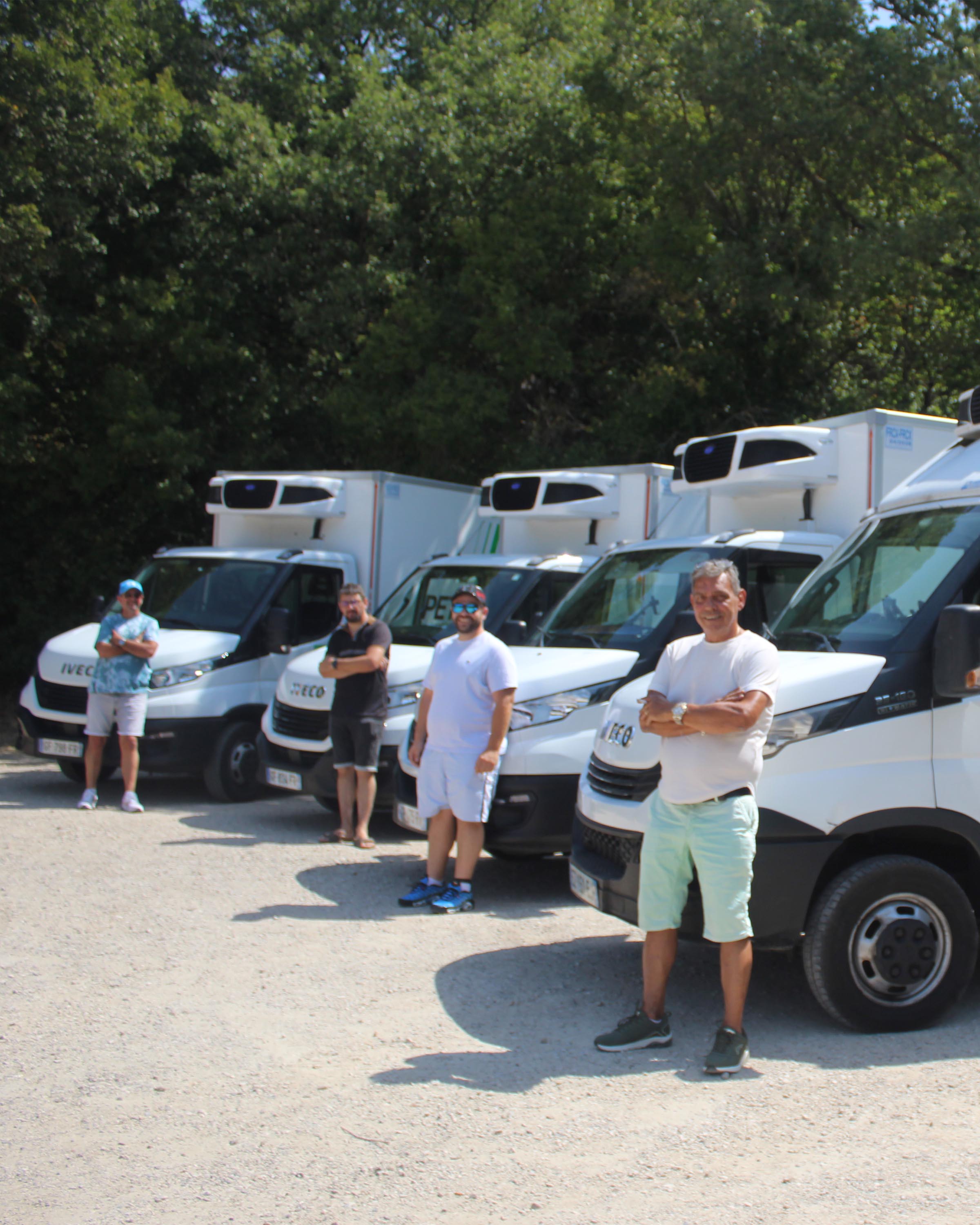 Véhicule réfrigéré bi-température